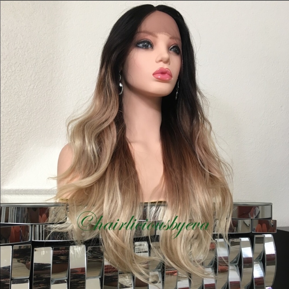 24” full balayage wig